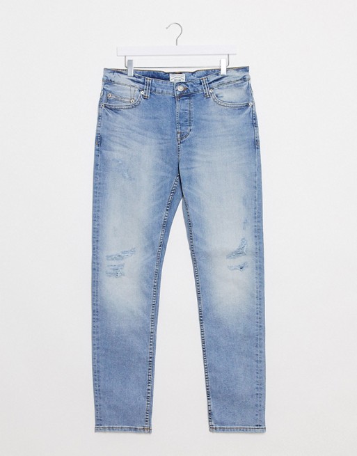 Only & Sons LOOM slim jeans in light blue