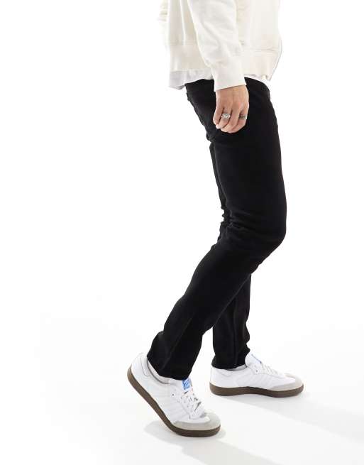 Only & Sons – Loom – Svarta smala jeans, 4 av 5