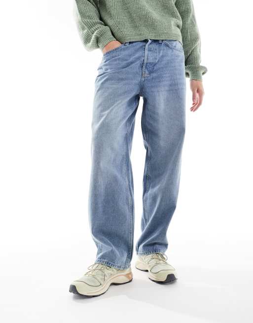 ONLY & SONS Herren Jeans Relaxed Fit – Mittlere Taille, Komfort-Schnitt | 79% Baumwolle, 20% Recycelt, 1% Elasthan