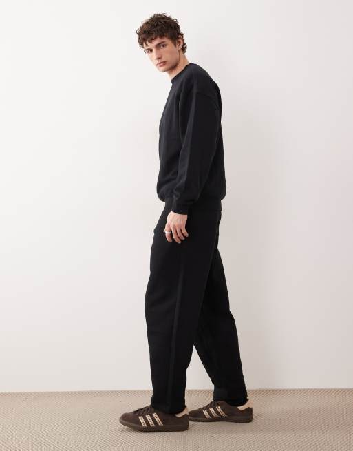 ONLY & SONS loose fit joggers in black, 3 of 5