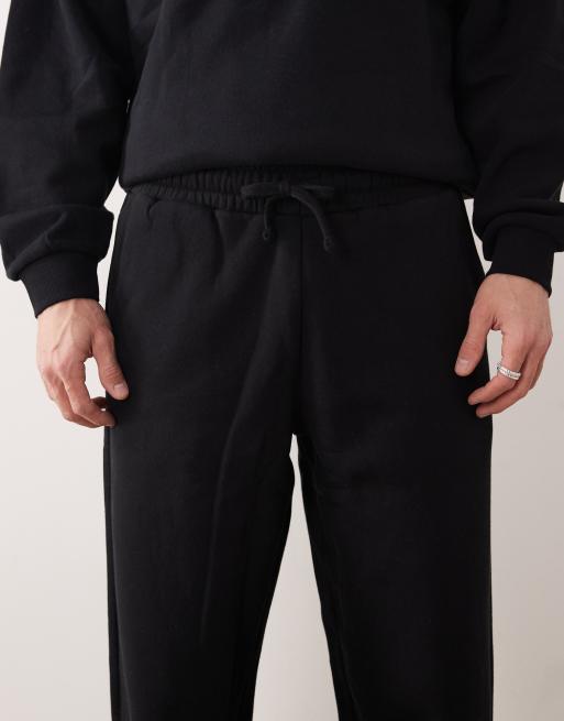 ONLY & SONS loose fit joggers in black, 5 of 5