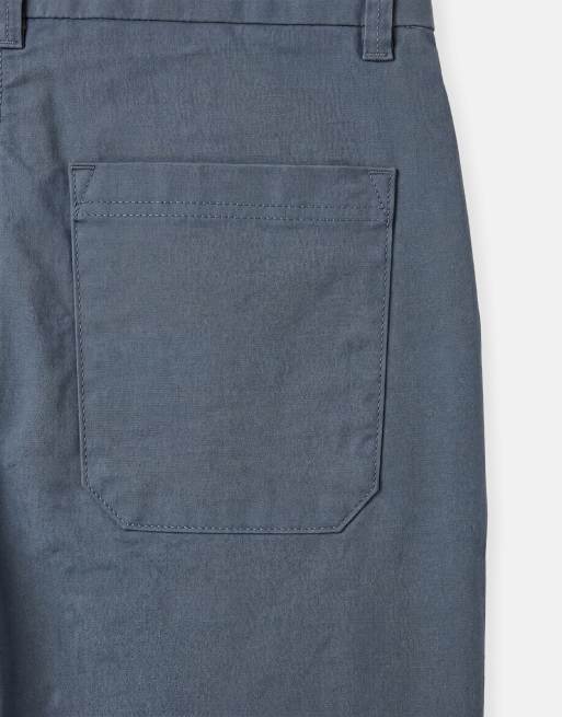 ONLY & SONS loose fit pleated shorts in charcoal, 9 of 9