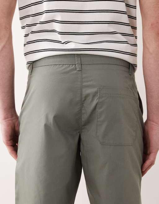 ONLY & SONS loose fit pleated shorts in light khaki, 4 of 5