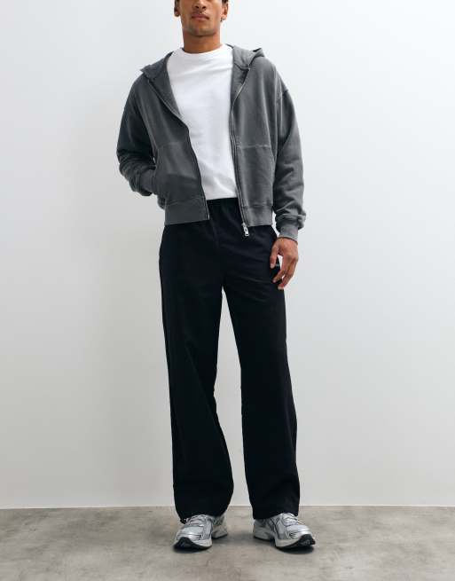 ONLY & SONS loose fit trousers in black onyx, 2 of 5
