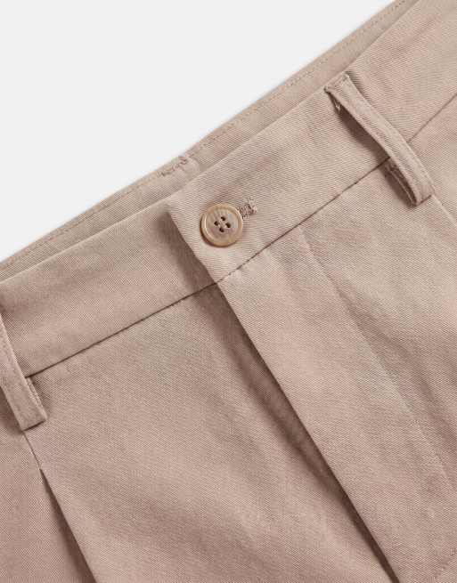 ONLY & SONS - Losvallende elegante bermuda short in beige, 8 van 9