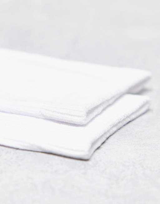 Only & Sons - Lot de 2 paires de chaussettes côtelées - Blanc, 3 de 3
