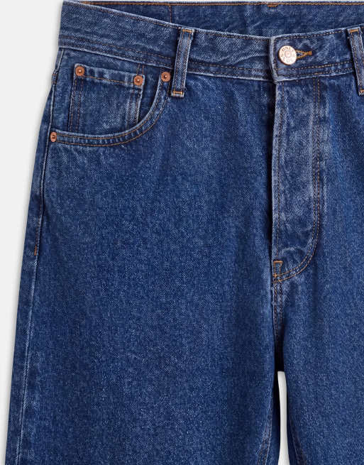 ONLY & SONS - Løstsiddende mørkeblå jeans, 9 af 9