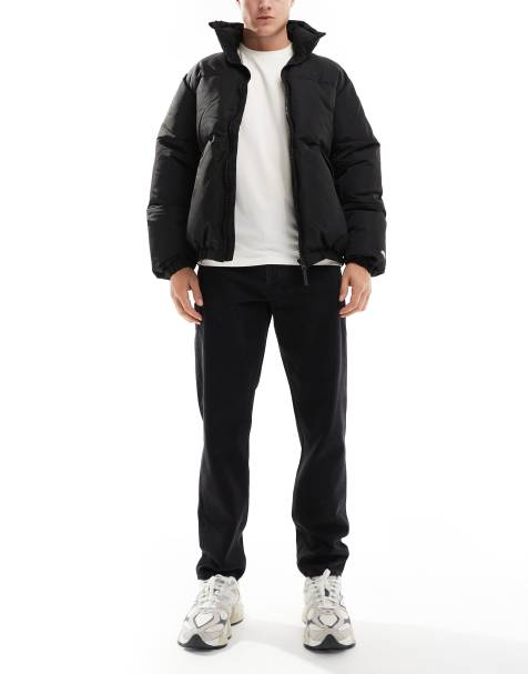 ONLY & SONS - Løstsiddende og tapered jeans i forvasket sort - view 1