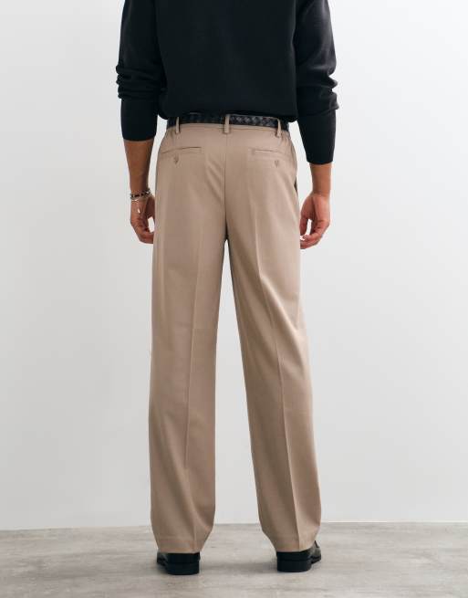 ONLY & SONS luźne spodnie tailored w kolorze chinchilla, 5 z 5