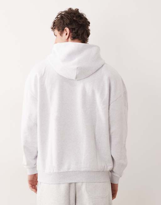ONLY & SONS - Lysegrå oversized hættetrøje - Del af sæt, 5 af 5
