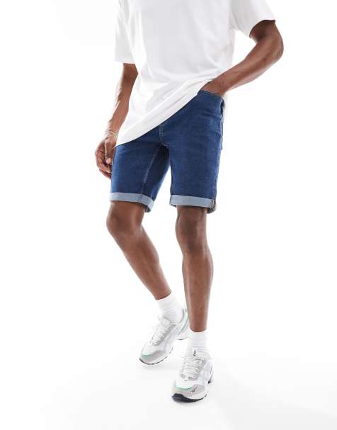 Only & Sons - Mellemblå denimshorts - view 1