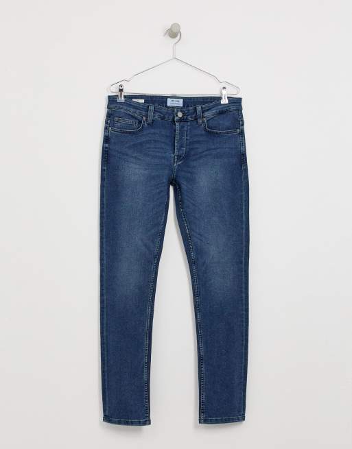 Only & Sons – Mörkblå slim jeans, 3 av 4