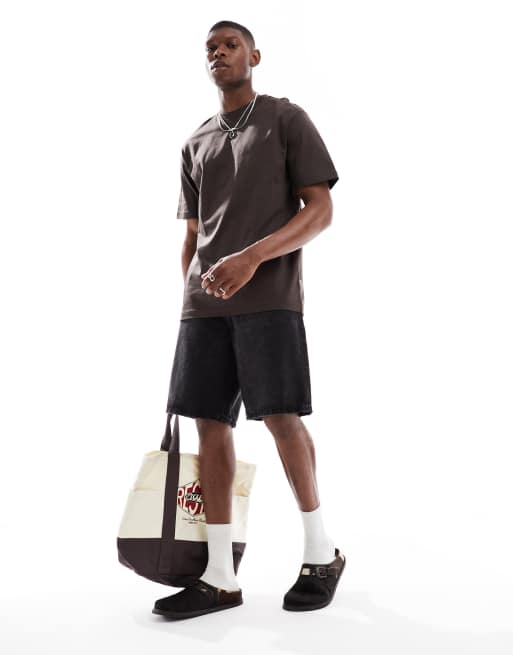 ONLY & SONS – Mörkbrun, avslappnad t-shirt, 2 av 4