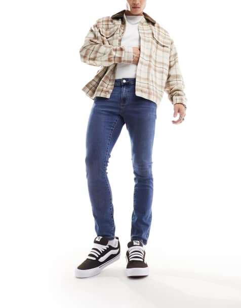 Only & Sons – Niebieskie jeansy o obcisłym kroju - view 1