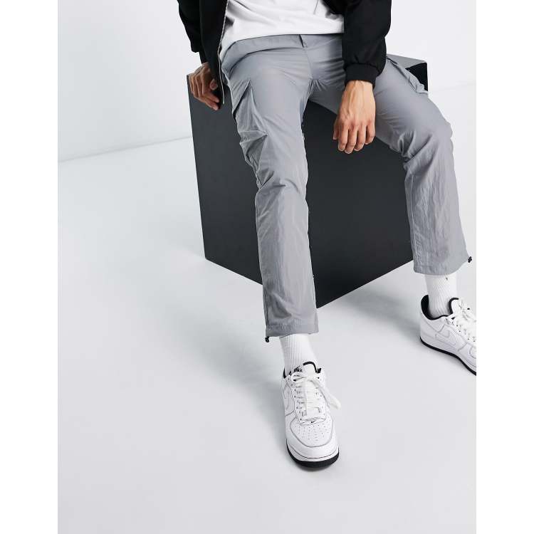 HIGH CALIBER Vincenzo Nylon Utility Cargo Pant M5267-GREY