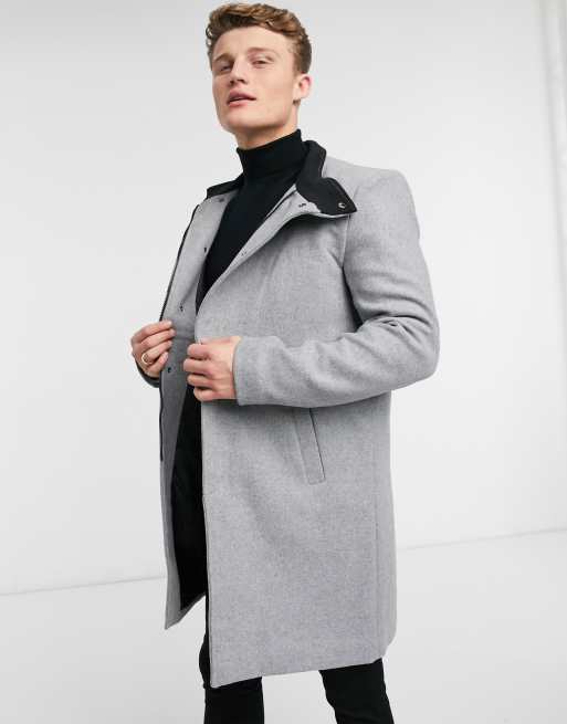 Asos only and sons deals overcoat