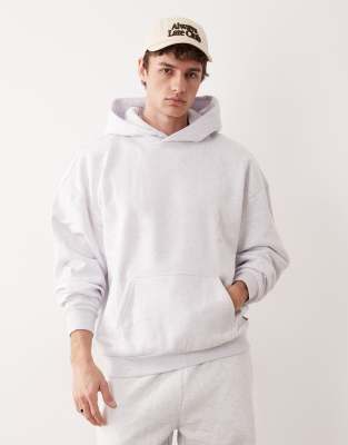 SONS - Oversize-Kapuzenpullover in superhellem Grau, Kombiteil Grau XS