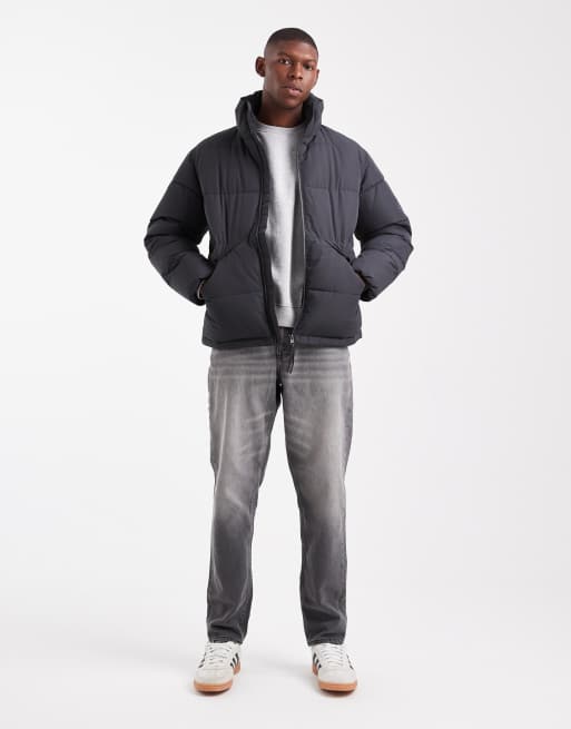 Only & Sons – Oversize-Steppjacke in Schwarz, 2 von 5