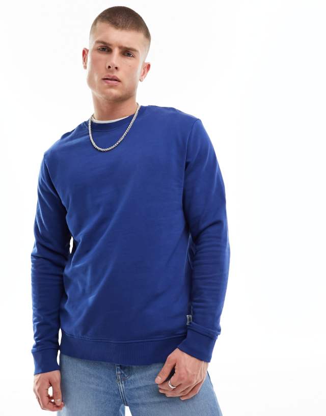 ONLY & SONS - oversized crew neck sweat in blue