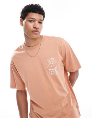 Only & Sons Oversized Fit T-shirt With Kasbah Print