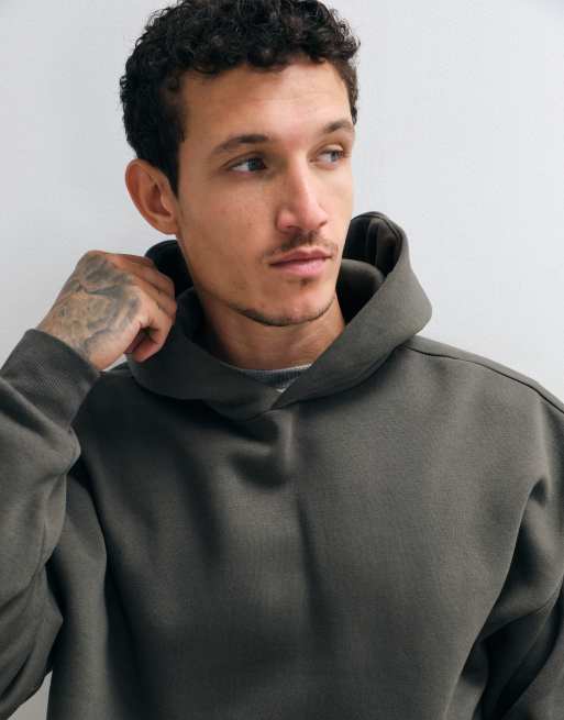 ONLY & SONS oversized hoodie in deep gray, 3 of 5