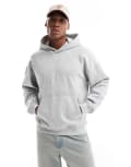 [ONLY & SONS] Only & Sons oversized hoodie in light grey melange L Light Grey Melange