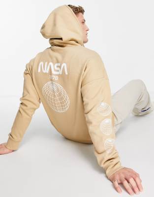 Nasa clearance beige hoodie