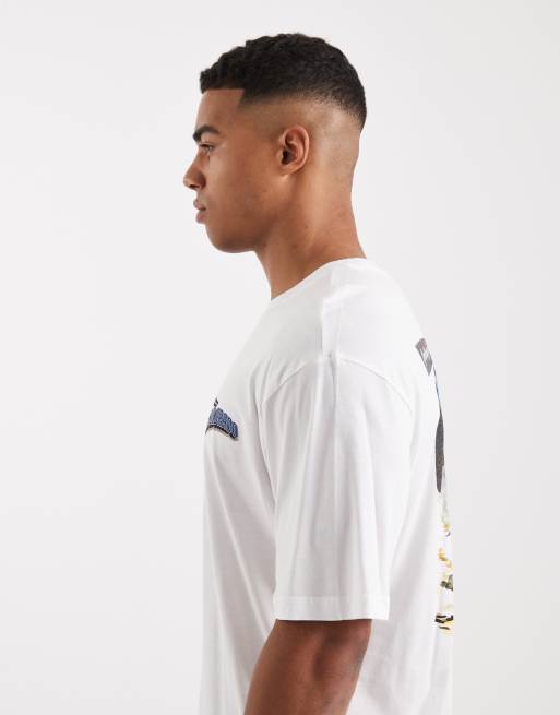 ONLY & SONS - Oversized hvid T-shirt med Colorado-print på ryggen, 4 af 5