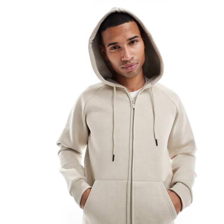 『最安値』ennoy CPN HOODIE SET UP (BEIGE XL ONLY & SONS oversized scuba zip up hoodie in stone | ASOS