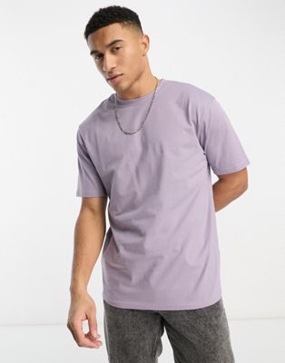 Only & Sons oversized t-shirt in lilac