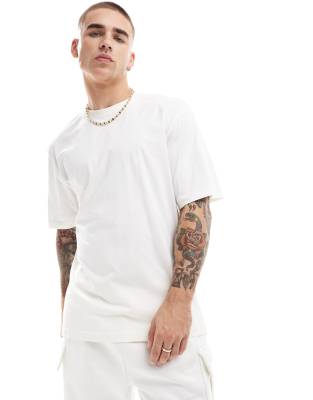 Only & Sons Oversized T-shirt In Neutral