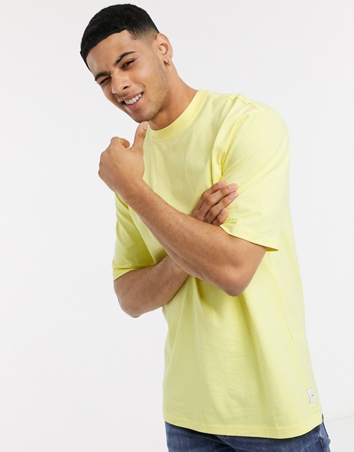 Only & Sons oversized t-shirt in yellow