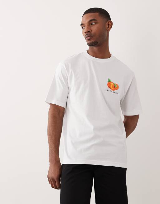 ONLY & SONS oversized t-shirt with Bodega Sounds back print in white, 3 of 5