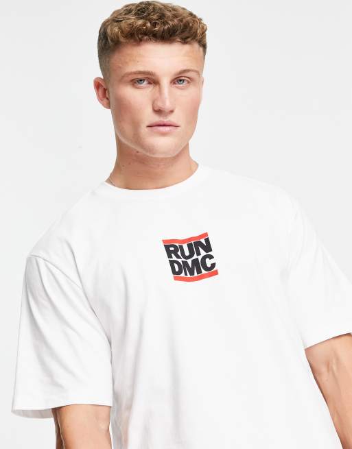 Run dmc 2025 t shirt white