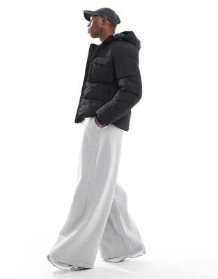 ONLY & SONS PADDED COAT WITH HOOD & UTILITY POCKETS 