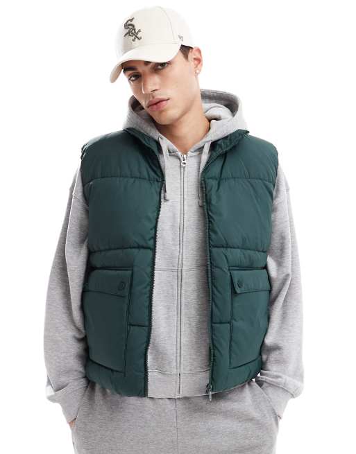 Puffer utility vest online