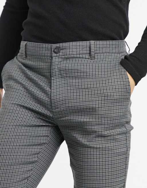 Only & Sons pant set in houndstooth gray, 3 of 4