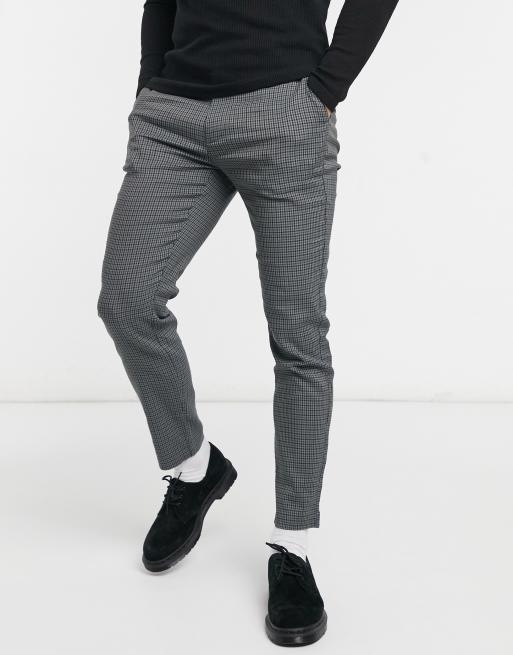 Only & Sons pant set in houndstooth gray, 4 of 4