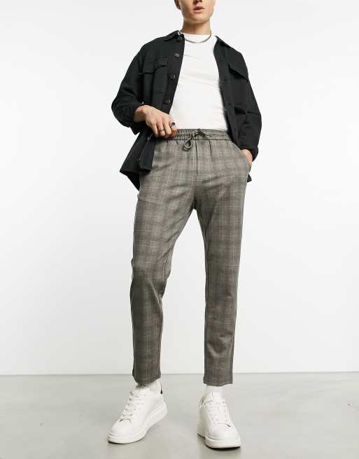 Gris Pantalon ã Carreaux H&m Pantalon gris à carreaux 34 XS H&M NEUF Vêtements