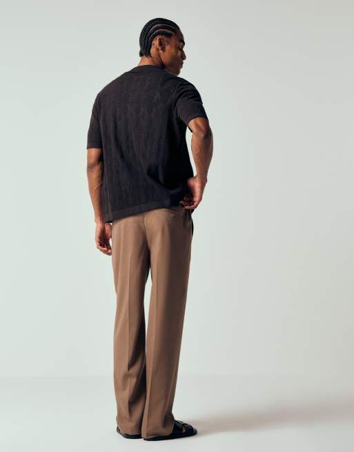 ONLY & SONS - Pantalon ample habillé - Marron, 3 de 12