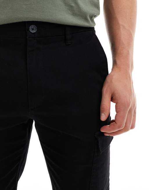 ONLY & SONS - Pantalon cargo droit - Noir, 3 de 5