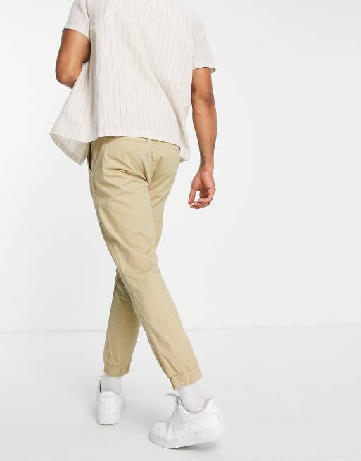 Only & Sons - Pantalon chino resserré aux cheville - Beige