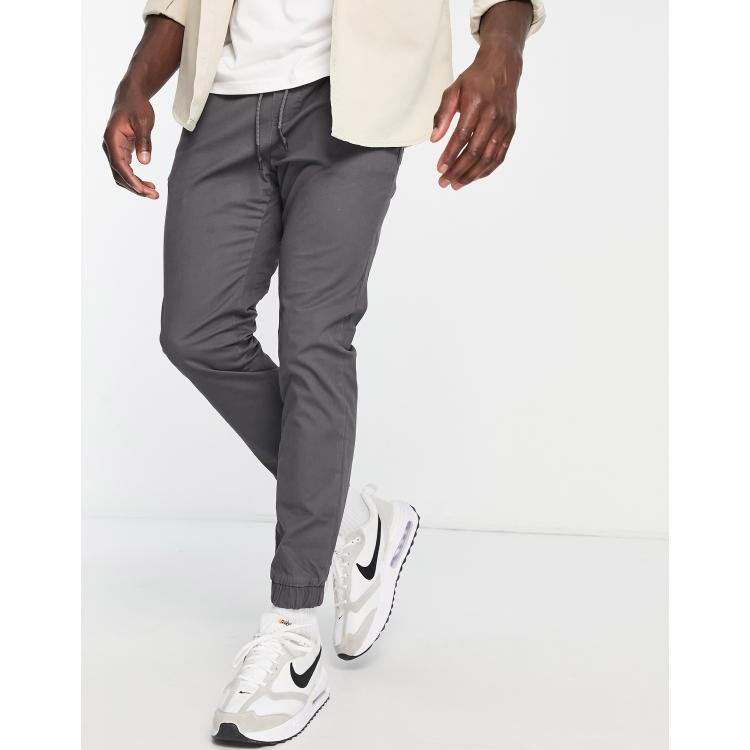 Pantalon chino elastique outlet casual homme