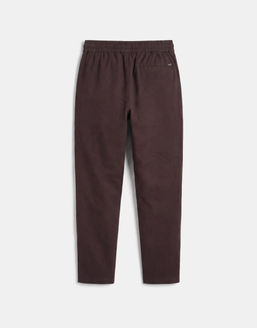 ONLY & SONS - Pantalon court en lin mélangé - Marron, 7 de 9