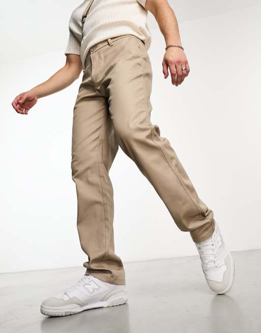Only & Sons - Pantalon de travail coupe chino ample - Beige, 4 de 4