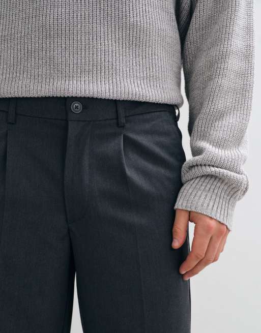ONLY & SONS pantalon fuselé ajusté gris foncé, 3 de 5