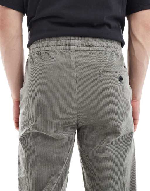 ONLY & SONS - Pantalon fuselé en velours côtelé - Sauge foncé, 4 de 5