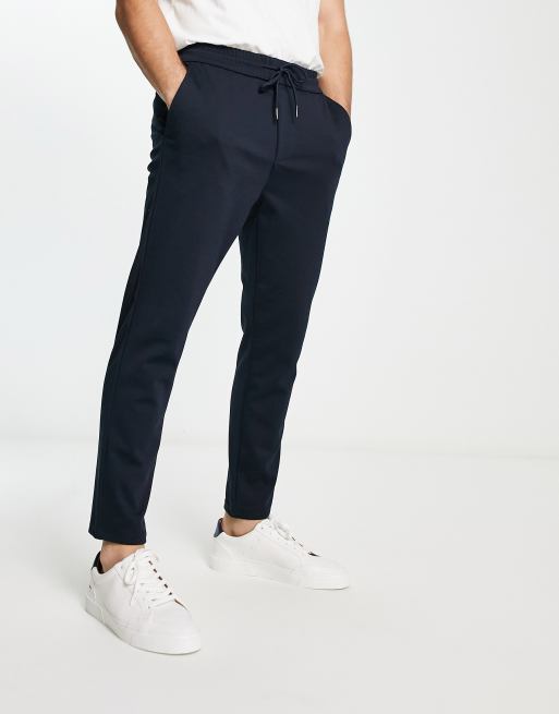 Only Sons Pantalon habill fusel Bleu marine