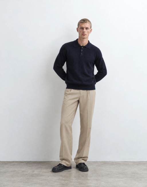 ONLY & SONS pantalon tailleur coupe ample beige, 10 de 10