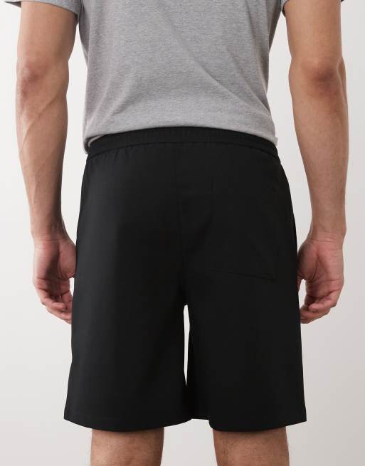 ONLY & SONS - Pantaloncini neri a pieghe, 5 di 5